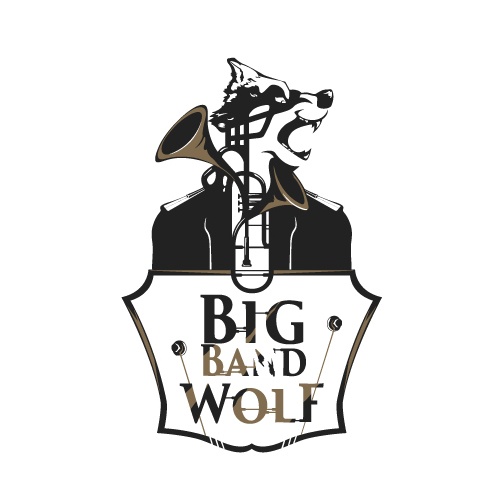 Big Band Wolf logo by Pliatsiko